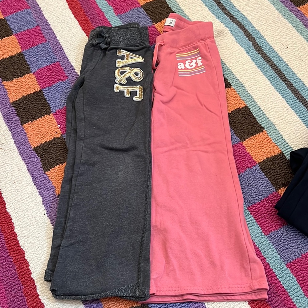 Abercrombie flared sweat pants